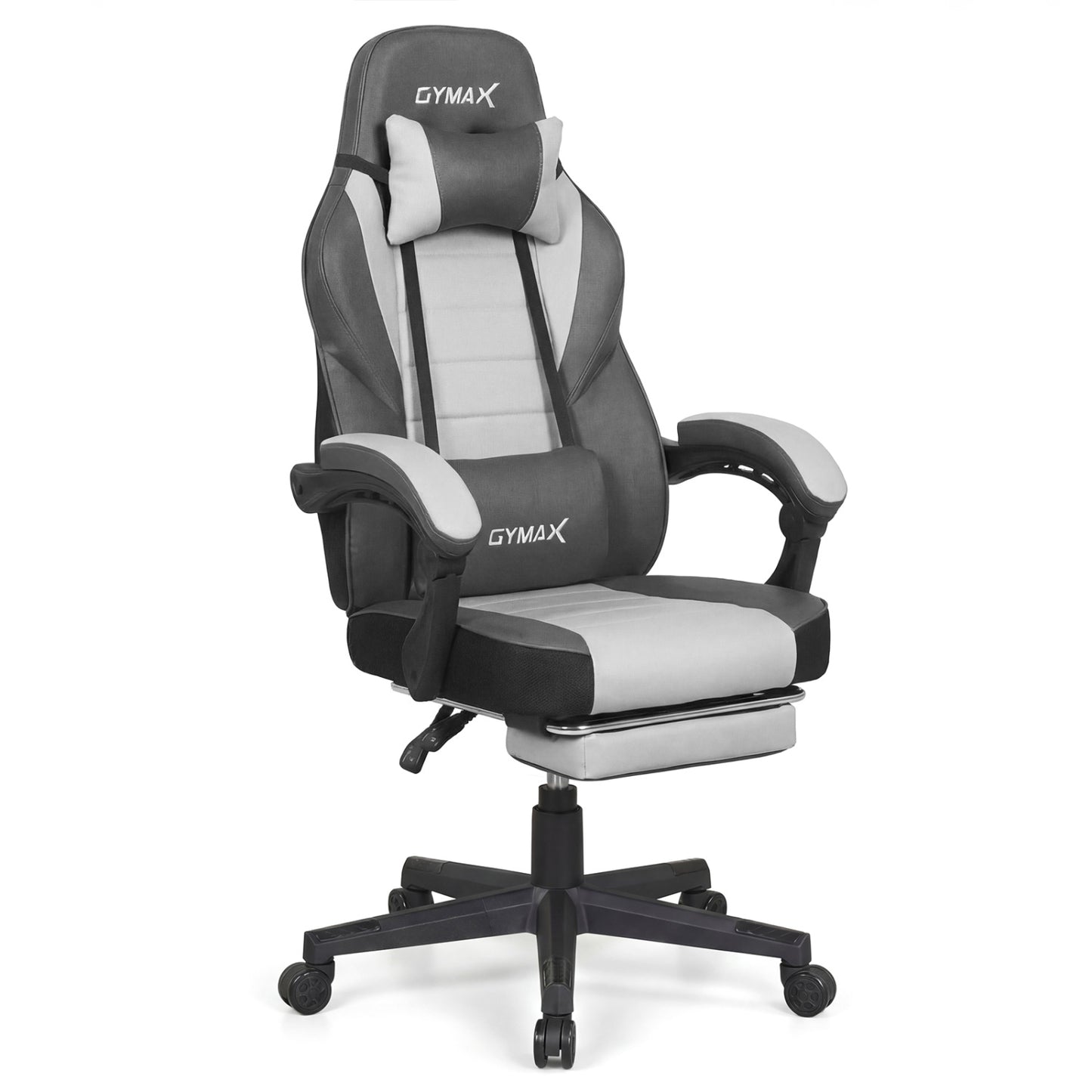 Ergonomic Gaming Chair with Footrest and 155° Recline