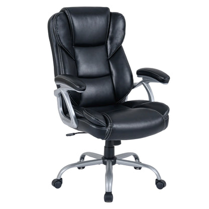 Executive Office Chair with Padded Armrests - Ergonomic