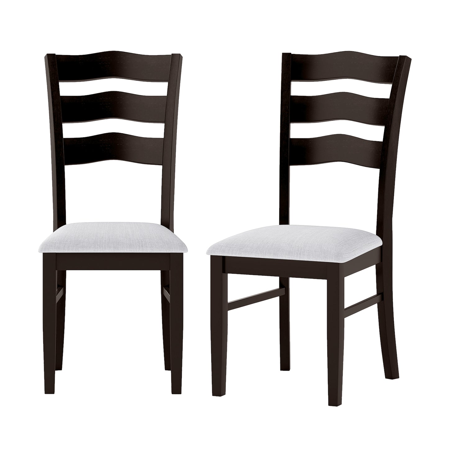 Dining Chairs Set of 2 with Hollowed Backrest