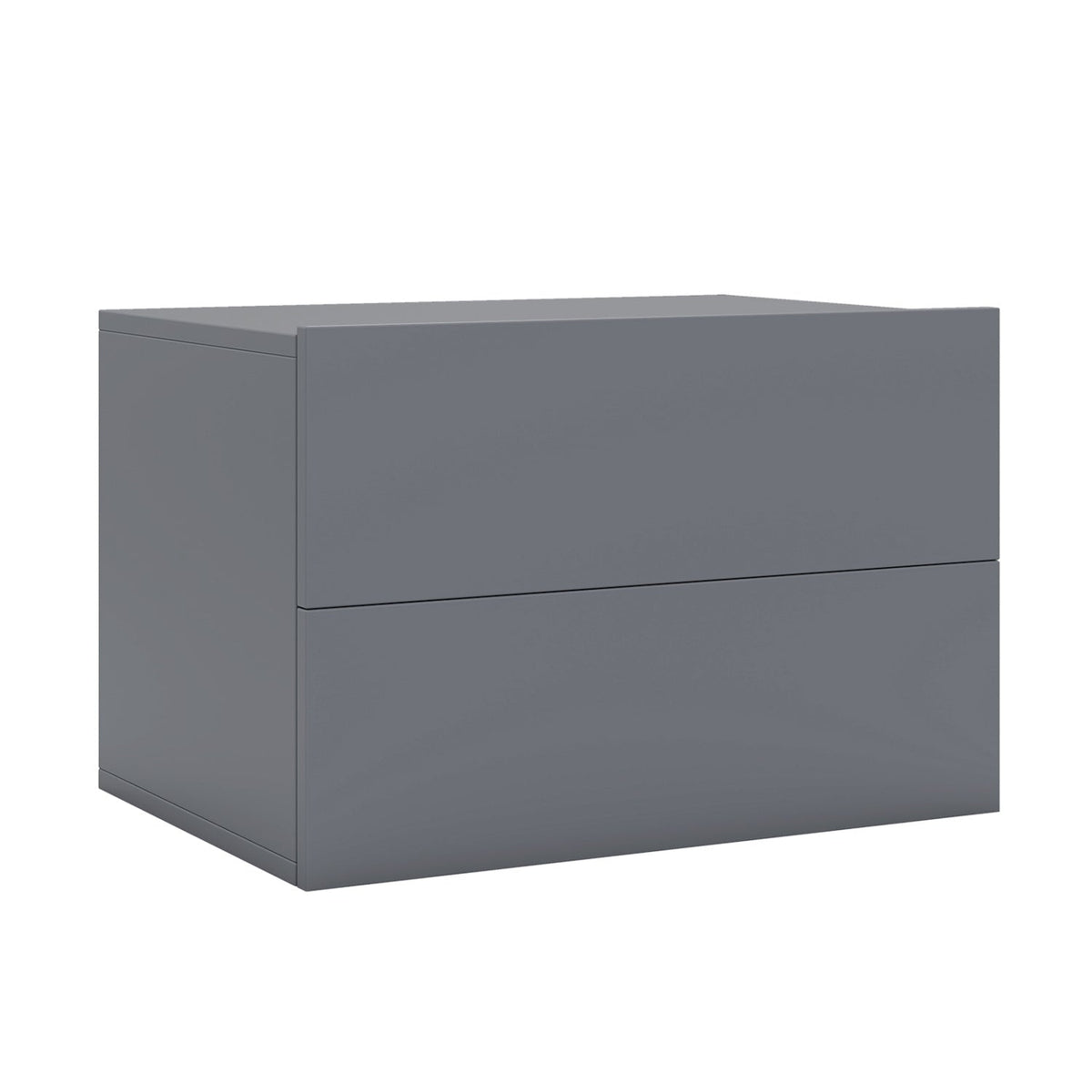 Wall Mounted Floating Nightstand with 2 Drawers