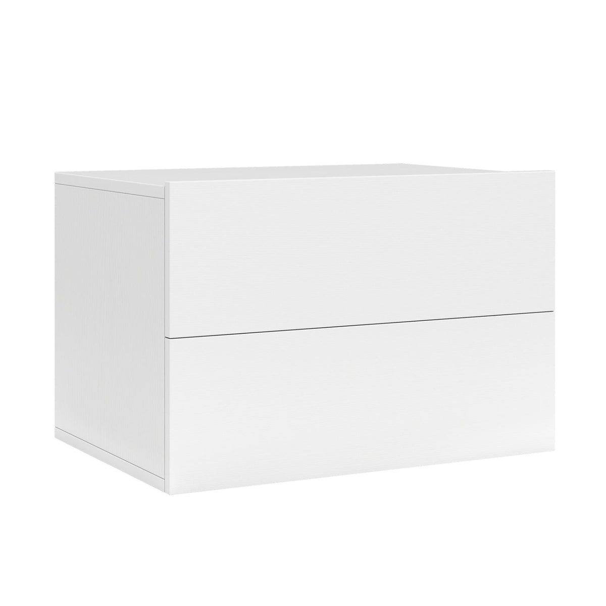 Wall Mounted Floating Nightstand with 2 Drawers