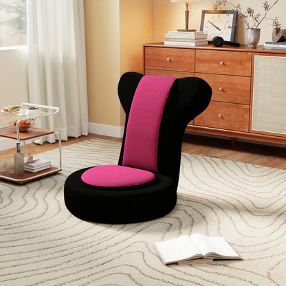 Adjustable Floor Gaming Chair with Headrest - 310 lbs Capacity