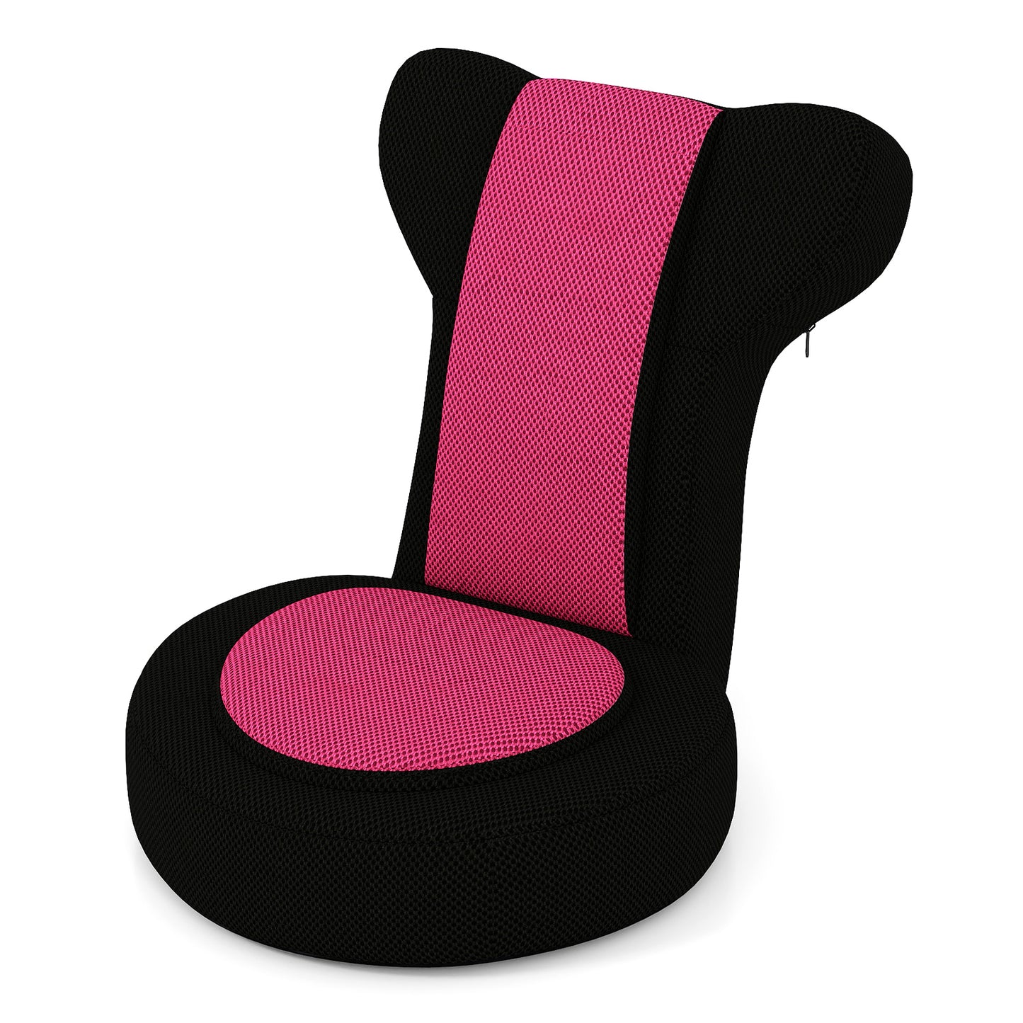 Adjustable Floor Gaming Chair with Headrest - 310 lbs Capacity