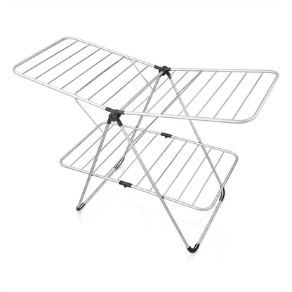 Foldable 2-Tier Clothes Drying Rack Heavy