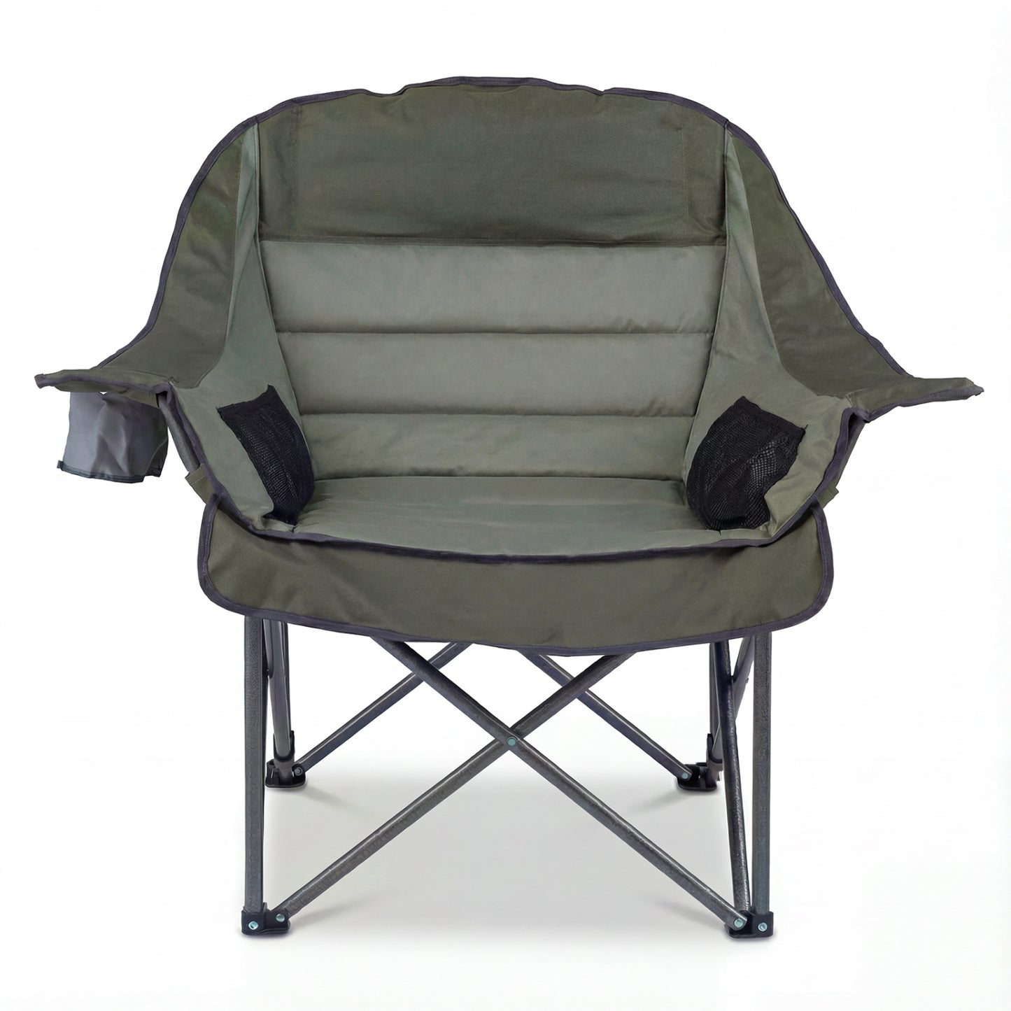 Oversized Folding Camping Chair with Cup Holder - 500 lbs