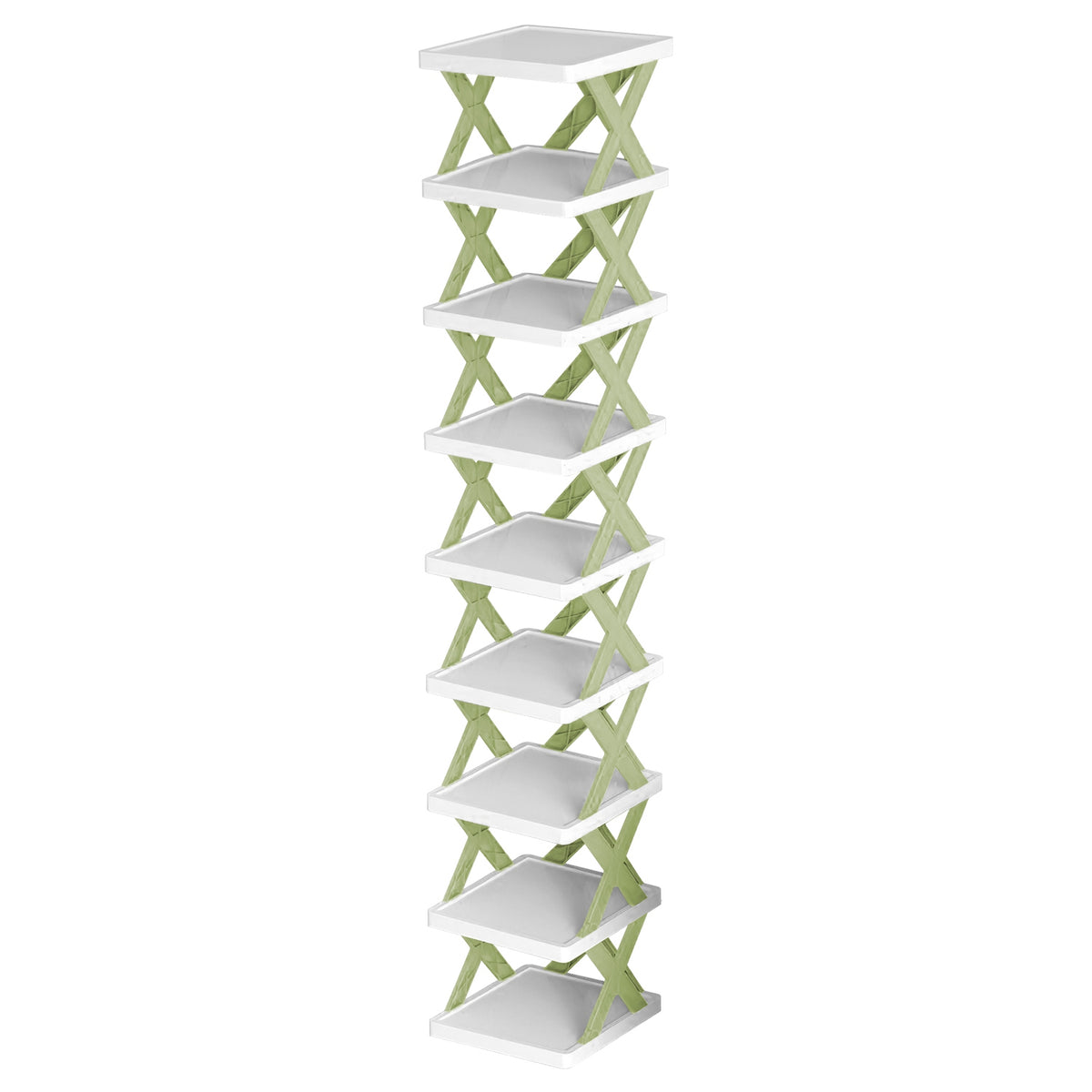 HG_9TierShoeRack(Green)_GPCT4184