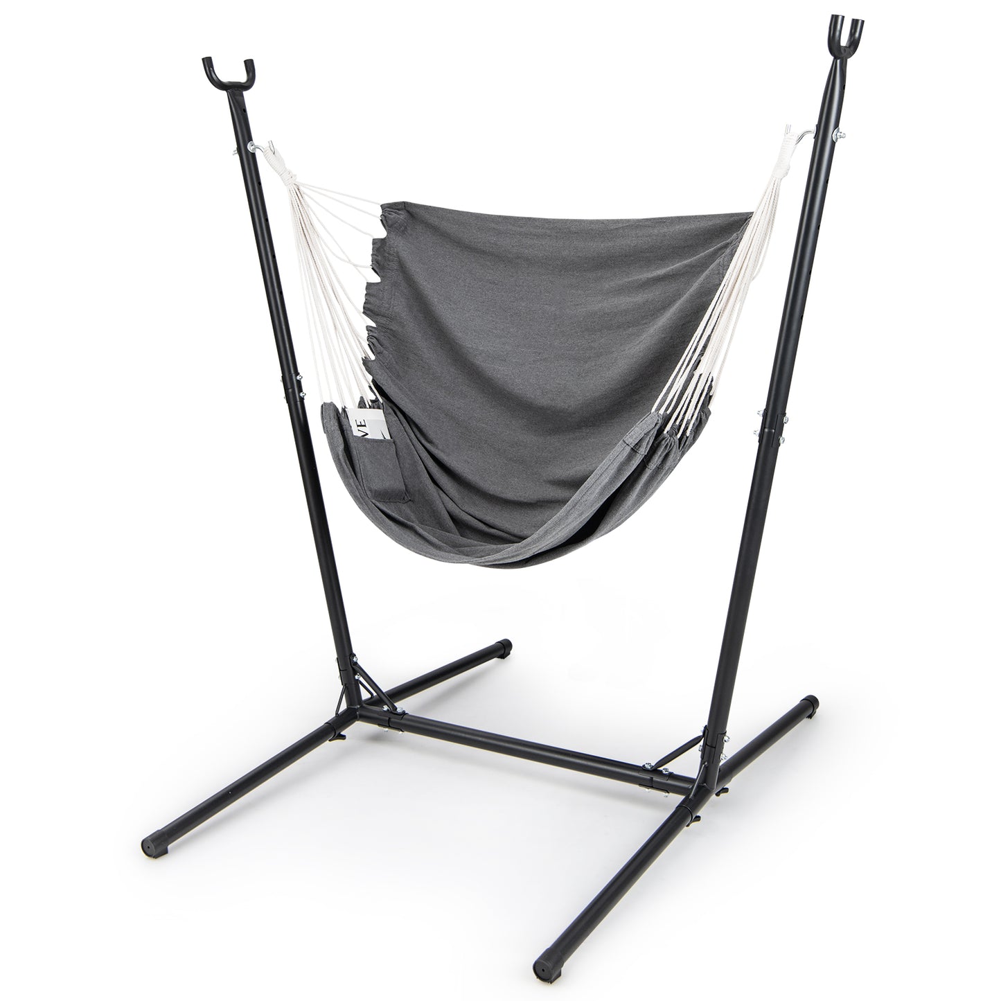 Hammock Chair with Stand 6-Position Adjustable Height