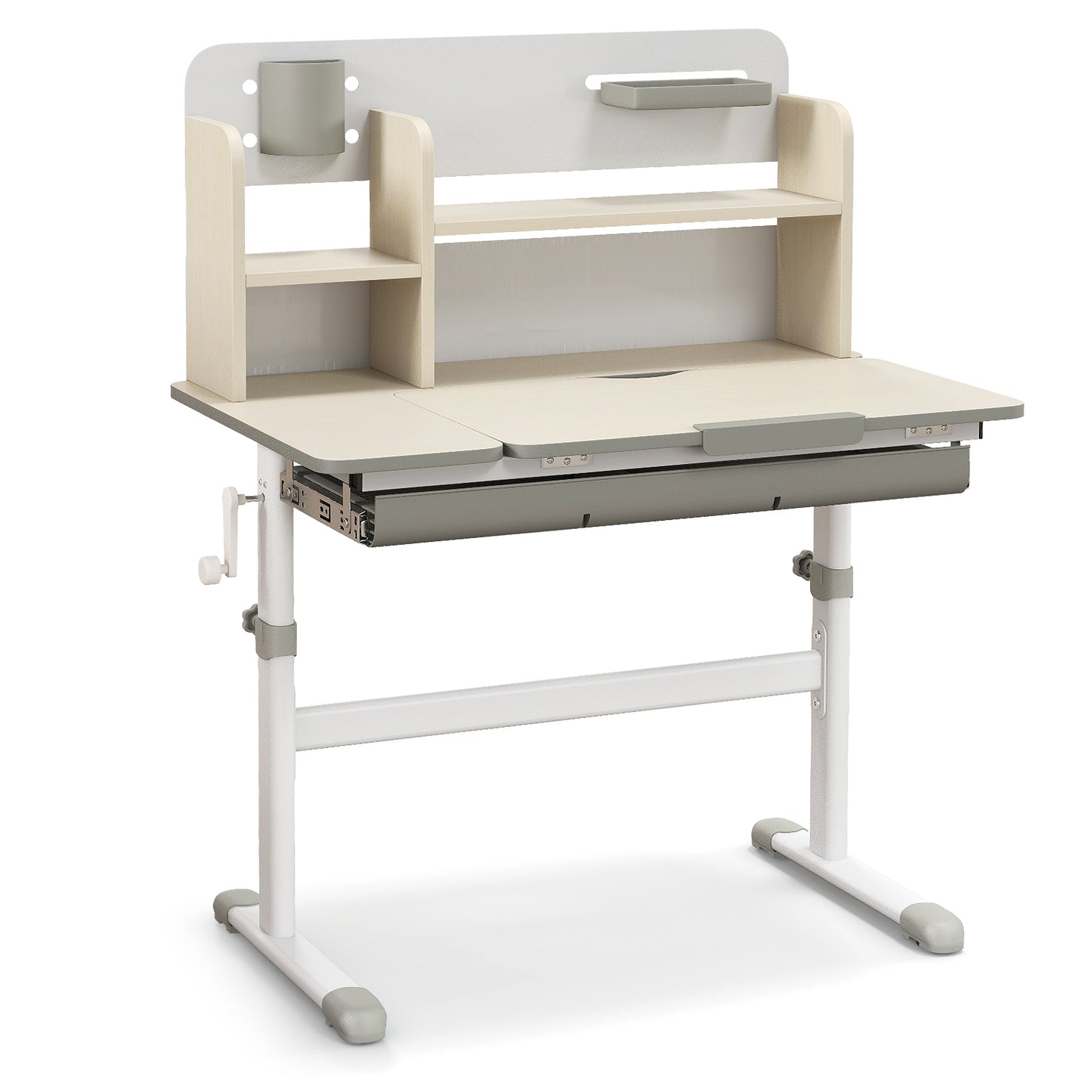 Kids Study Desk with Adjustable Height & Tilt Desktop