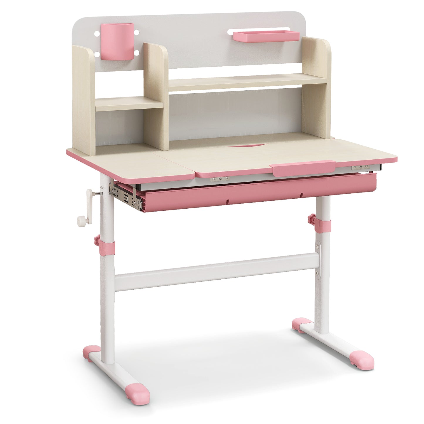 Kids Study Desk with Adjustable Height & Tilt Desktop