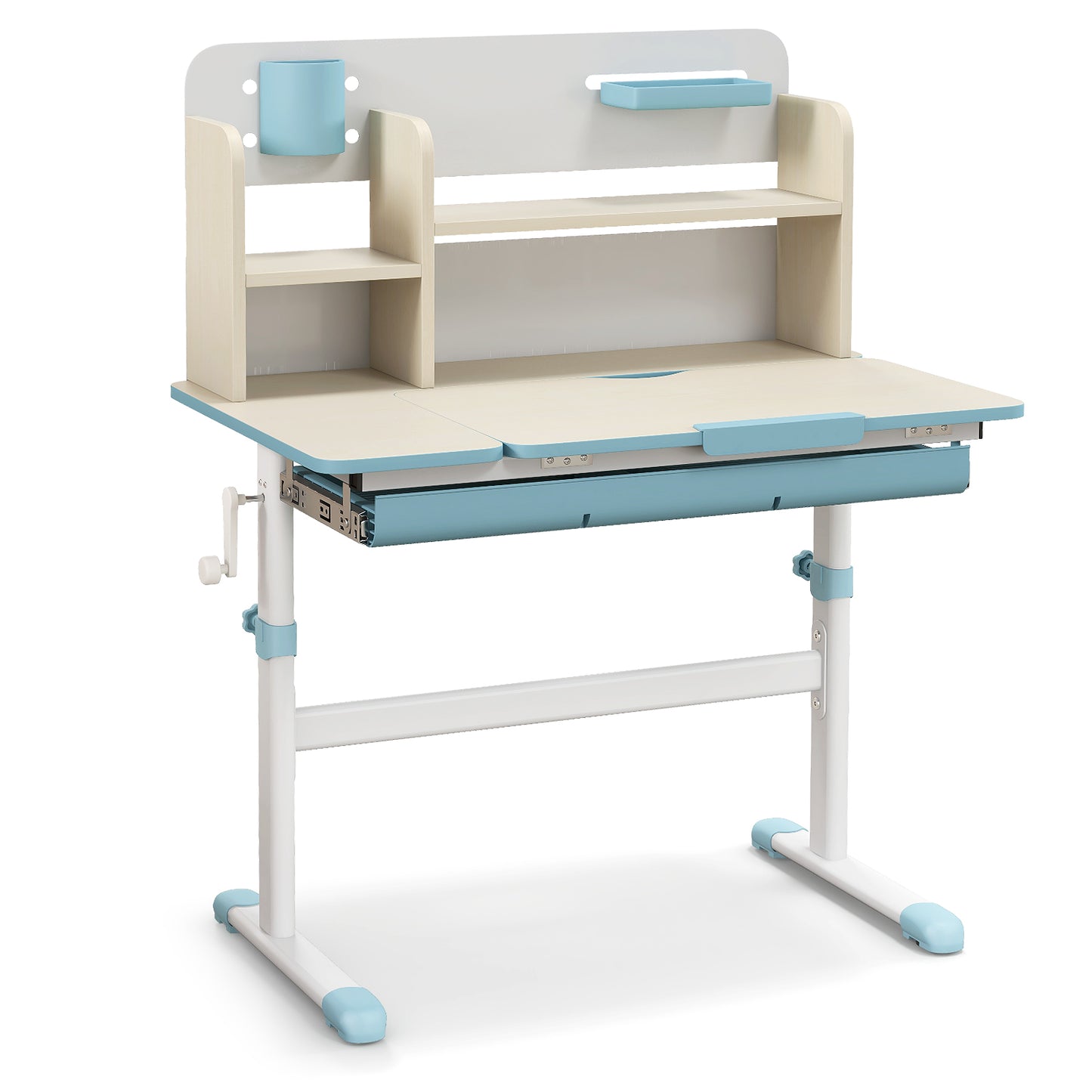 Kids Study Desk with Adjustable Height & Tilt Desktop