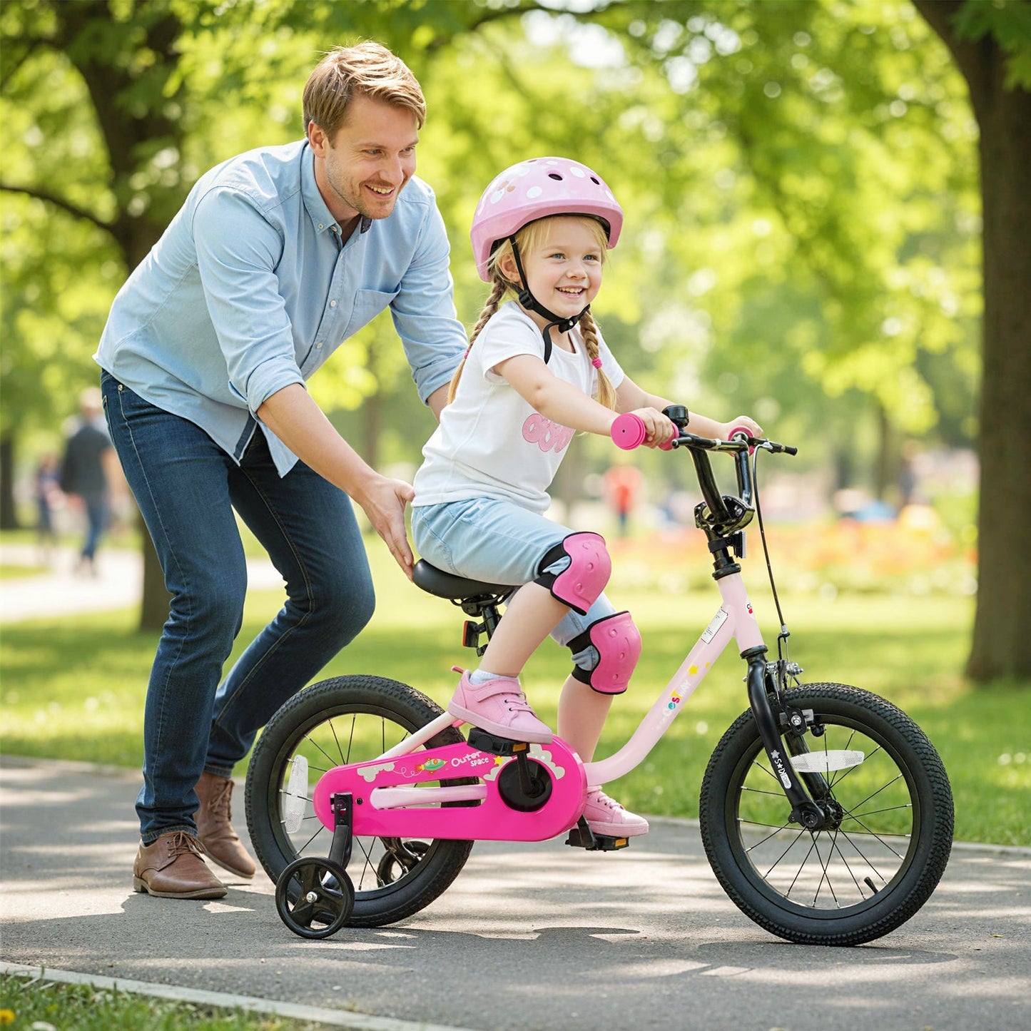 Kids Bike for 3-7 Years Old Boys and Girls 12/14/16-Inch Children Bicycle