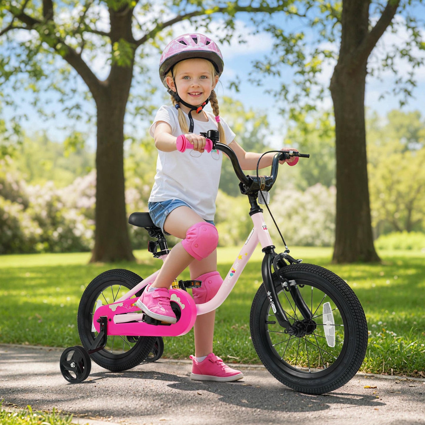 Kids Bike for 3-7 Years Old Boys and Girls 12/14/16-Inch Children Bicycle
