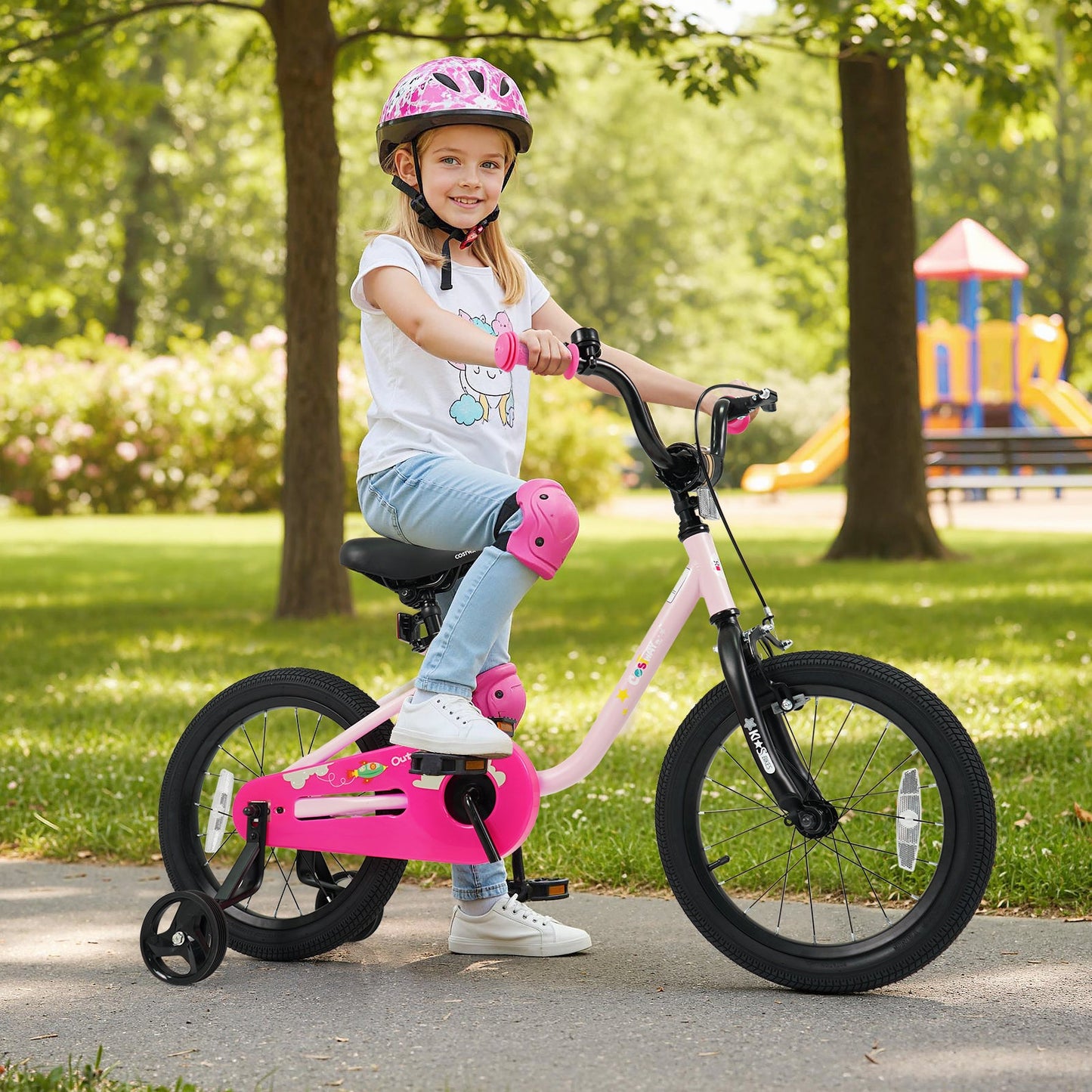 Kids Bike for 3-7 Years Old Boys and Girls 12/14/16-Inch Children Bicycle