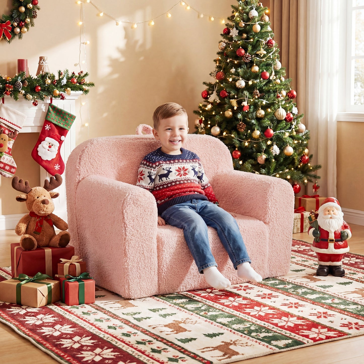 Toddler Sofa Chair with Removable Washable Cover