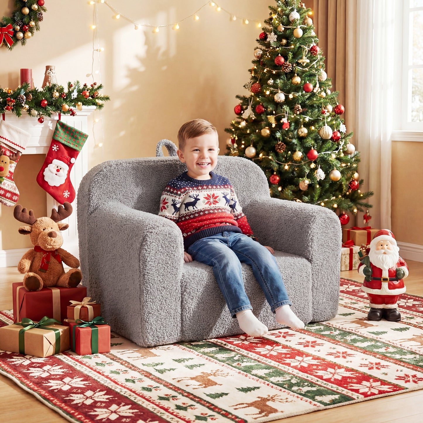 Toddler Sofa Chair with Removable Washable Cover