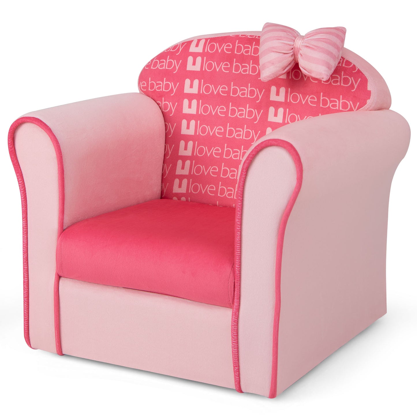 Kids Sofa Chair with Armrests and Thick Cushion