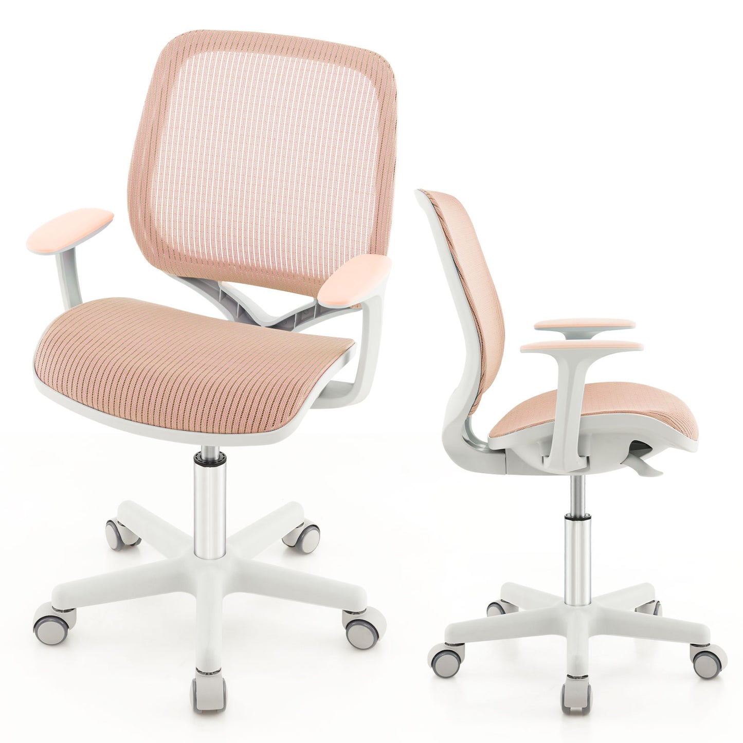 Kids Swivel Mesh Computer Chair with Adjustable Height