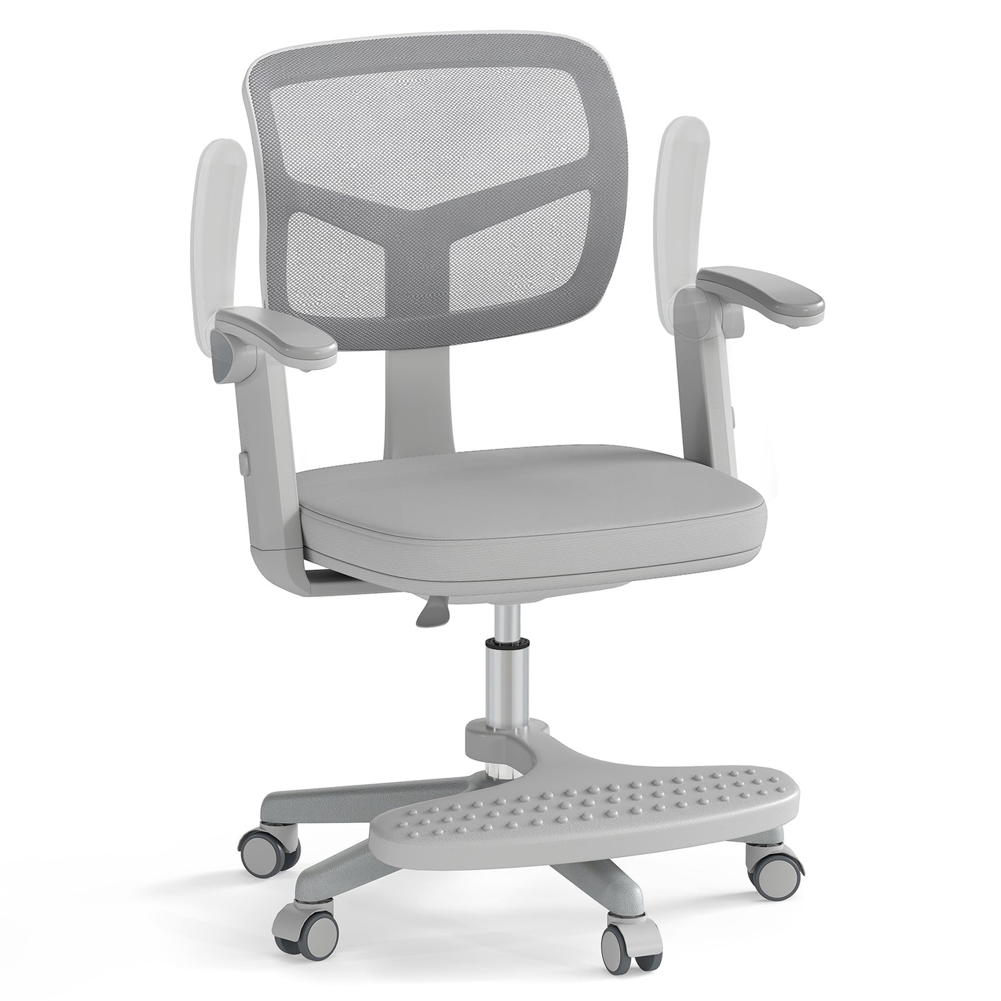 Kids Desk Chair with Adjustable Height and Footrest