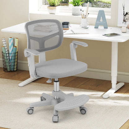 Kids Desk Chair with Adjustable Height and Footrest
