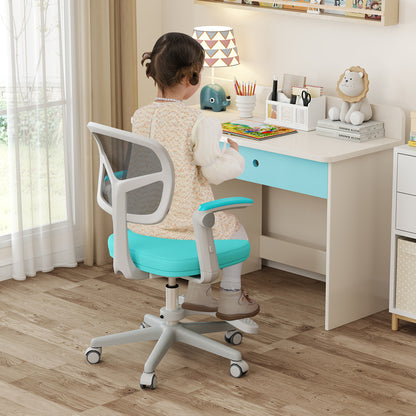 Kids Desk Chair with Adjustable Height and Footrest