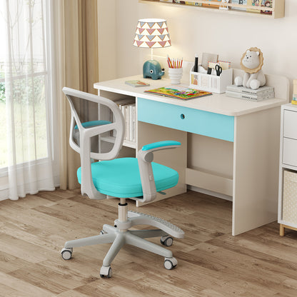 Kids Desk Chair with Adjustable Height and Footrest