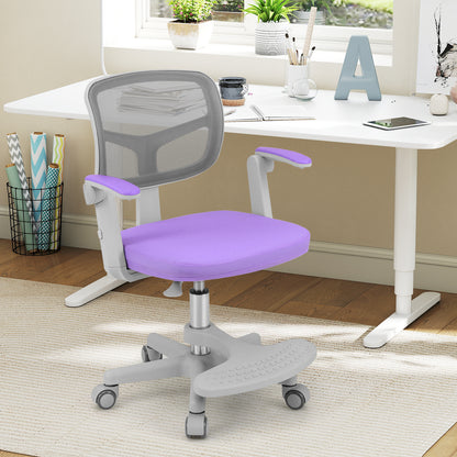 Kids Desk Chair with Adjustable Height and Footrest
