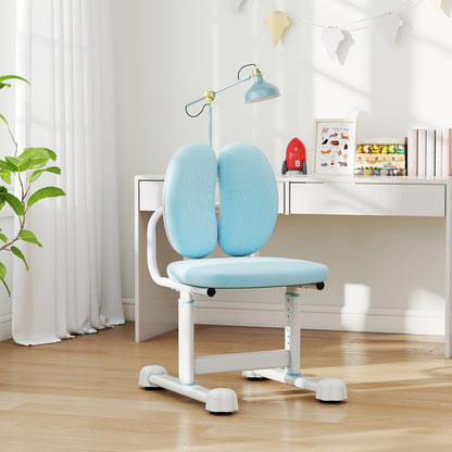 Kids Study Chair with Adjustable Height & Ergonomic Back