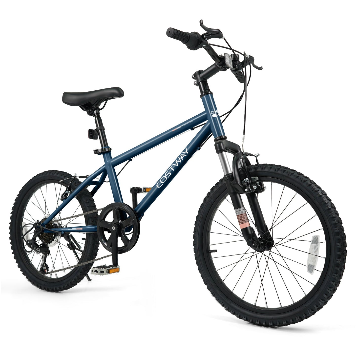 Kids Mountain Bike 20 24 Inch Child Bicycle for Boys Girls Aged 8+ Years Old Navy