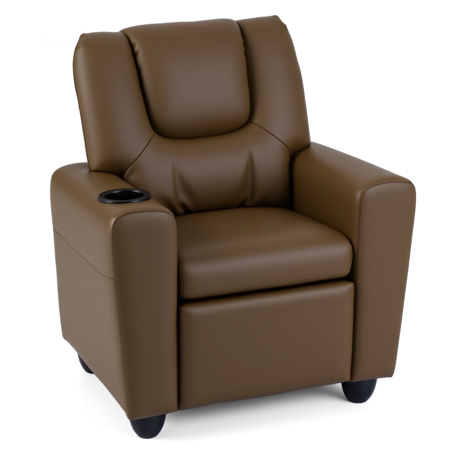 Kids Recliner Chair with Cup Holder and Footrest