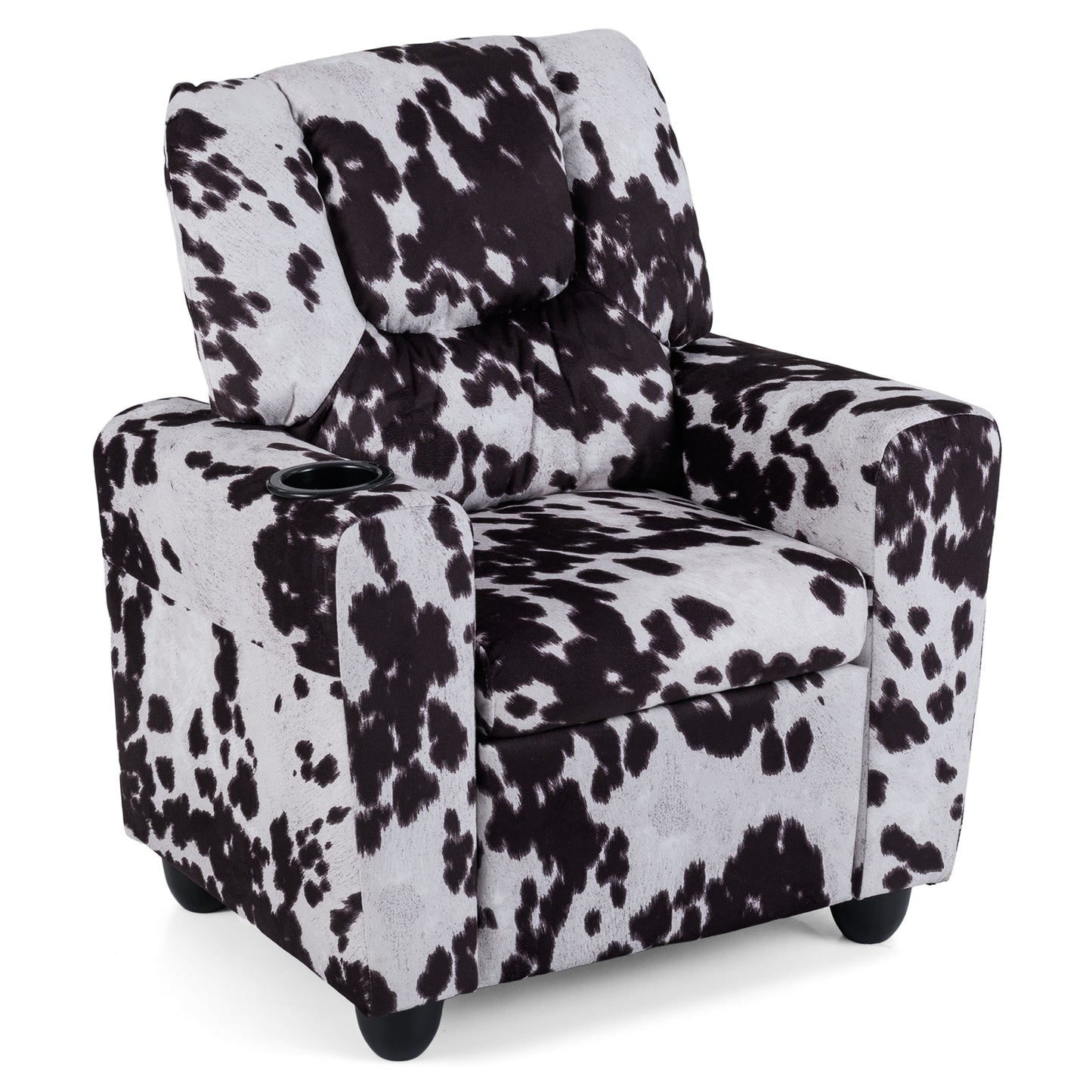 Kids Recliner Chair with Cup Holder and Footrest