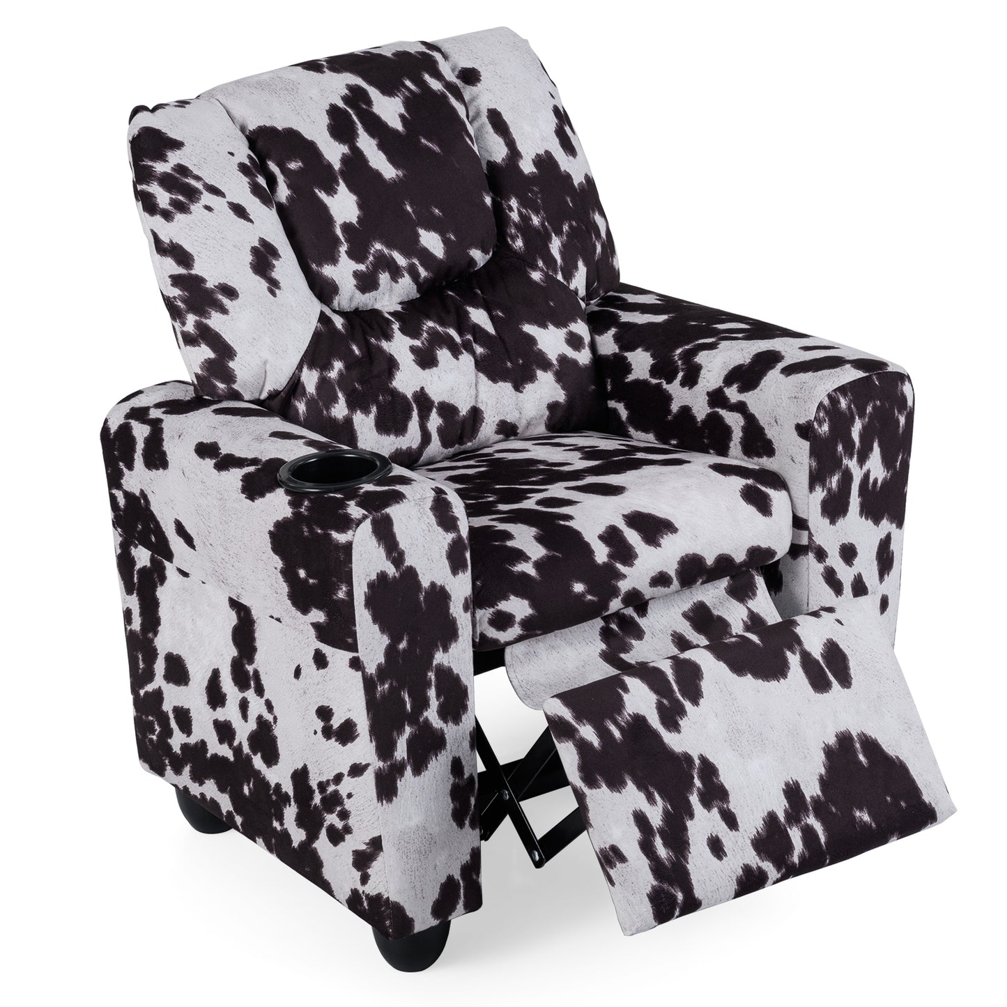 Kids Recliner Chair with Cup Holder and Footrest