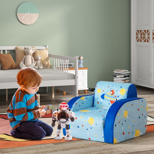 Kids Convertible Flip Sofa 3-in-1 Chair Bed Lounge