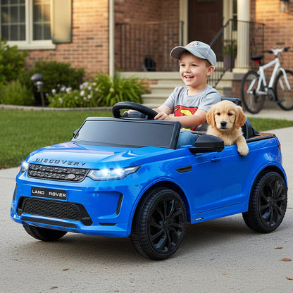Licensed Land Rover Kids Ride on Car 12V Battery Powered Kids Electric Car
