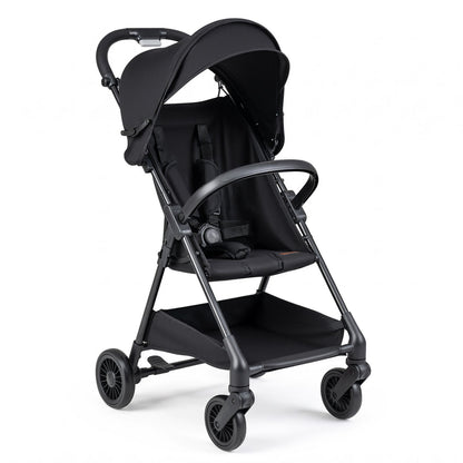 Lightweight Travel Stroller with Canopy and Storage Basket