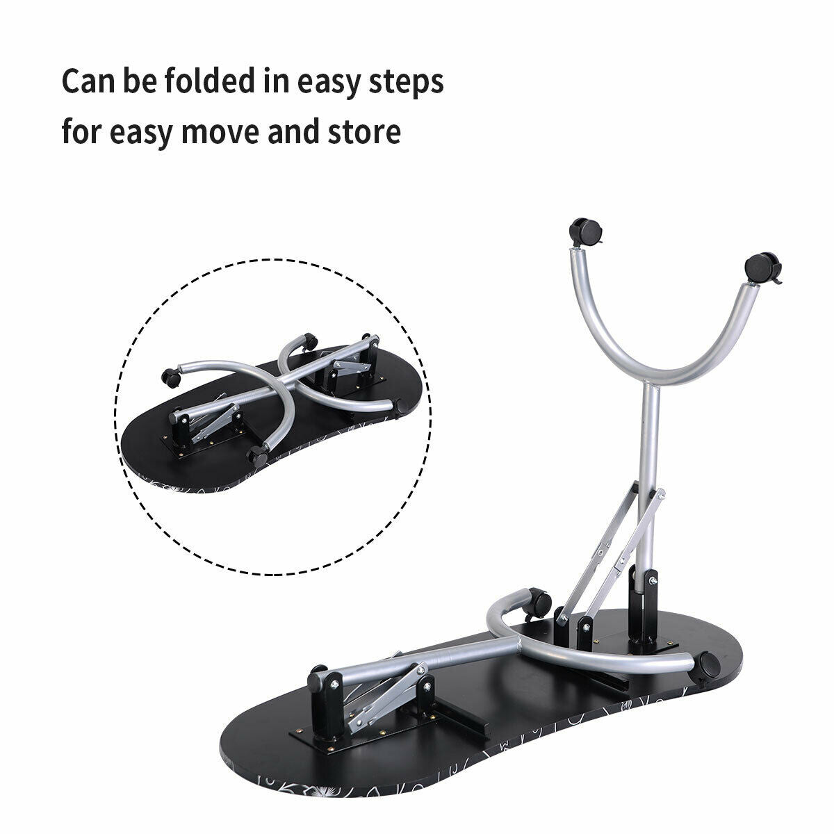 Portable Manicure Table with Drawer and Wrist Cushion