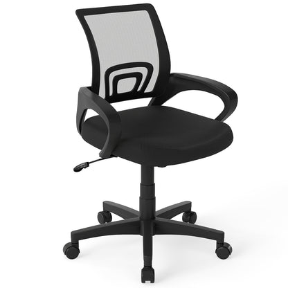 Mid-Back Mesh Office Chair with Lumbar Support