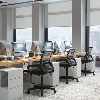 Mid-Back Mesh Office Chair with Lumbar Support