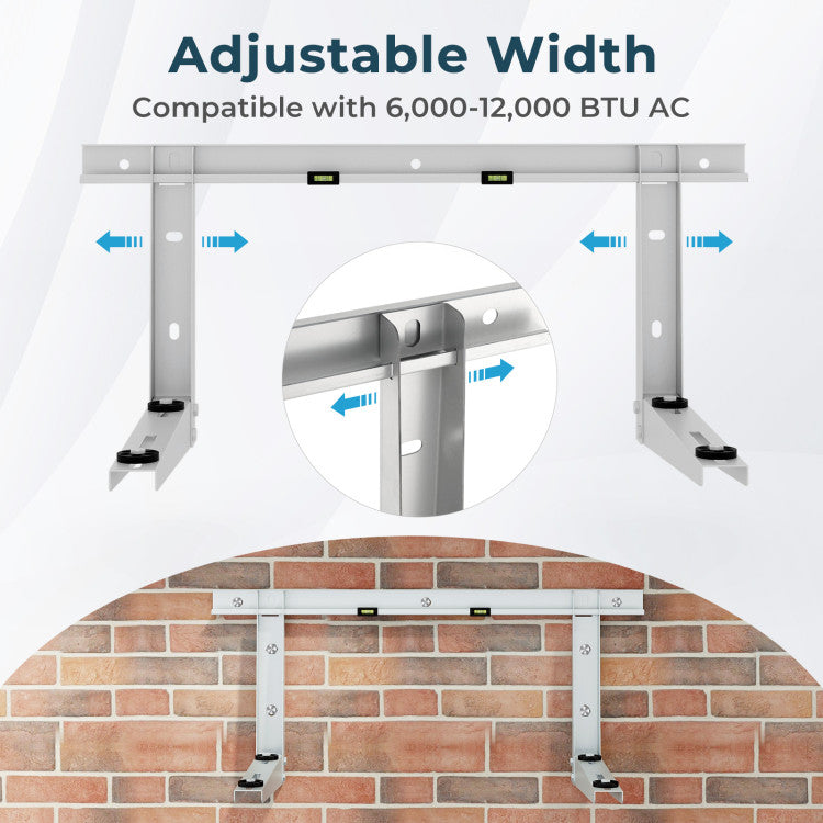 Mini Split Wall Bracket 6K–12K BTU