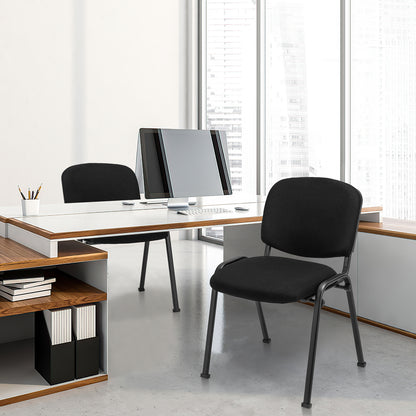 Stackable Conference Chairs Set with Padded Seats