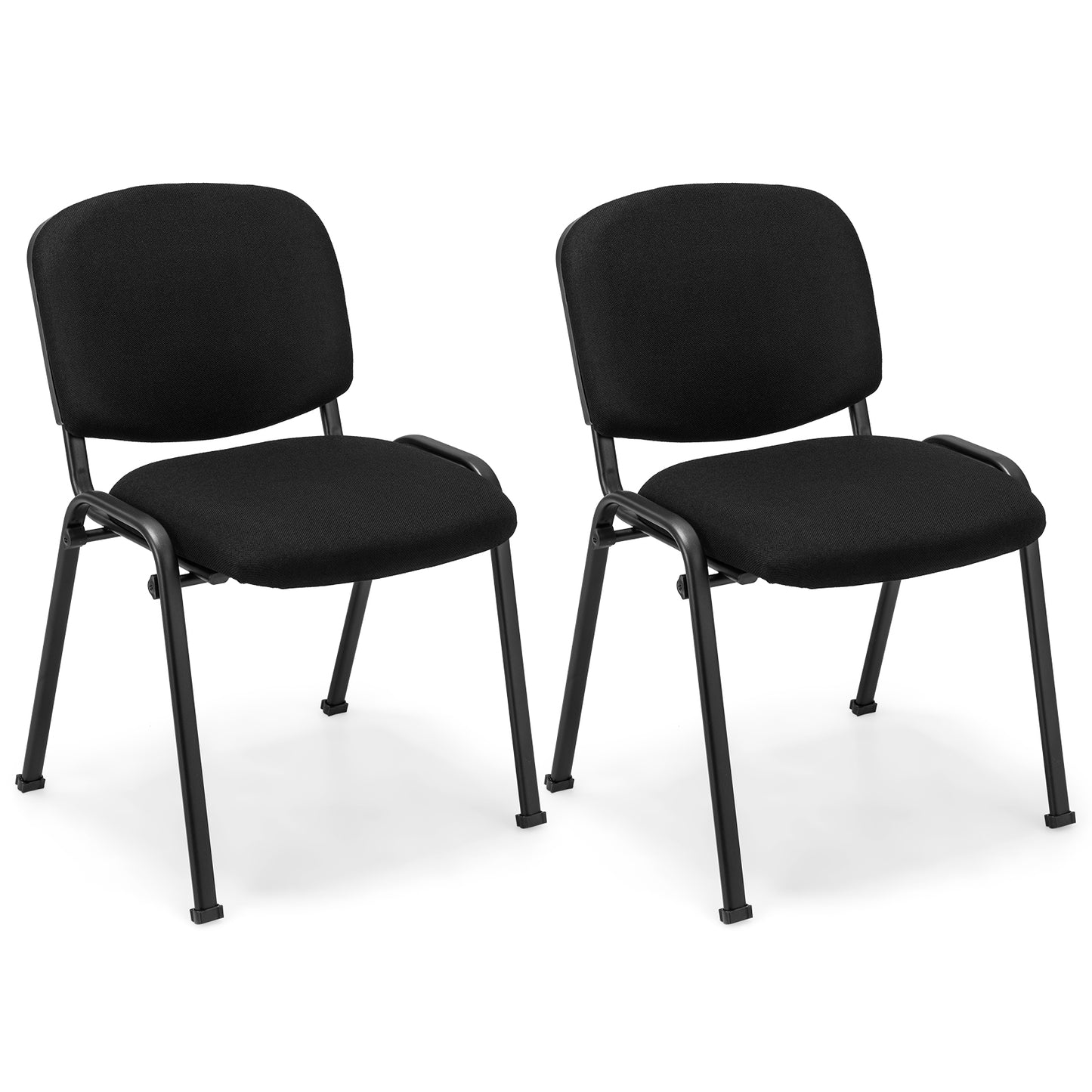 Stackable Conference Chairs Set with Padded Seats