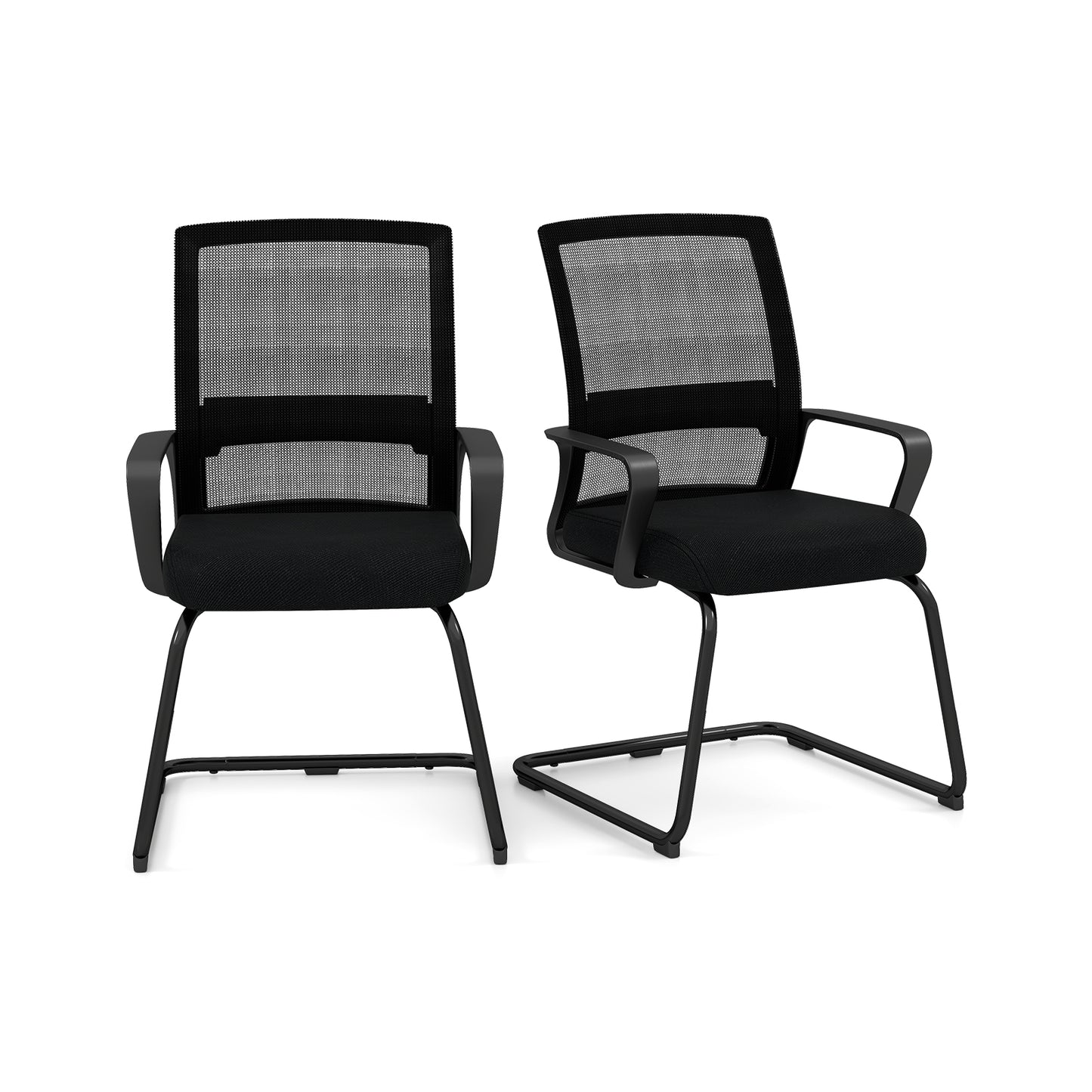 Mesh Guest Chair with Lumbar Support - 2 Pack