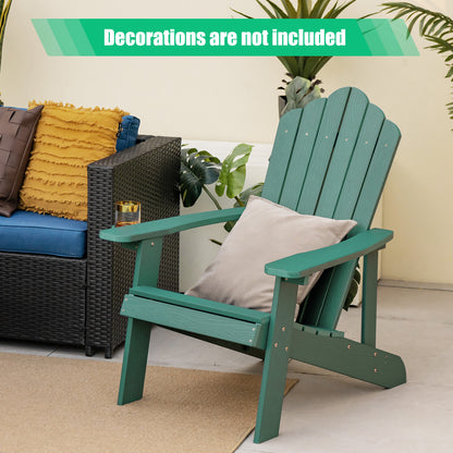 Adirondack Chair with Cup Holder - Weather Resistant HIPS