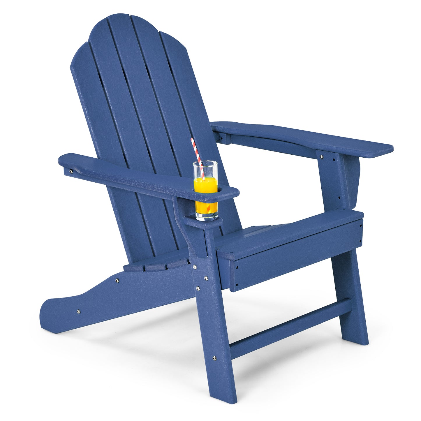 Adirondack Chair with Cup Holder - All-Weather PE