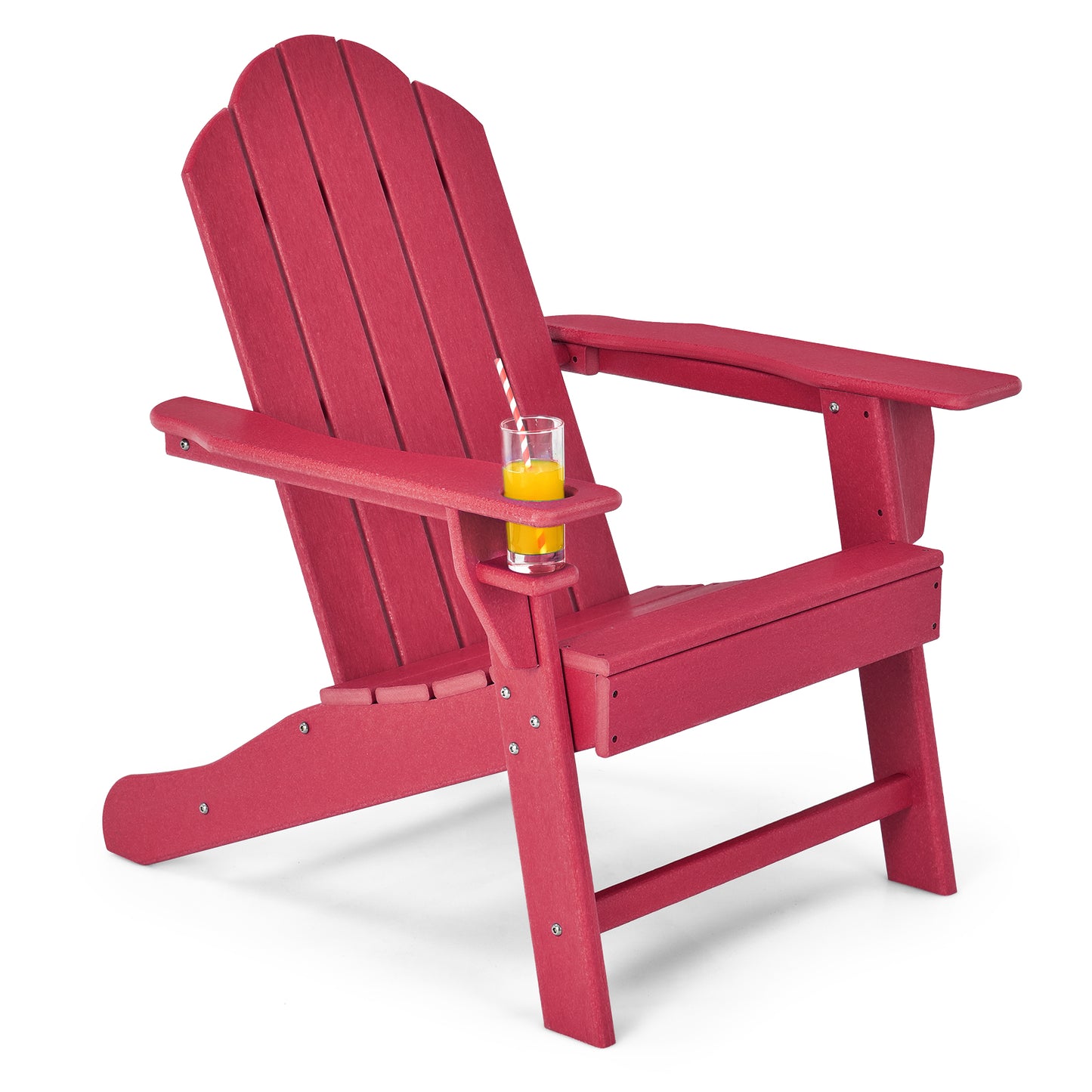 Adirondack Chair with Cup Holder - All-Weather PE