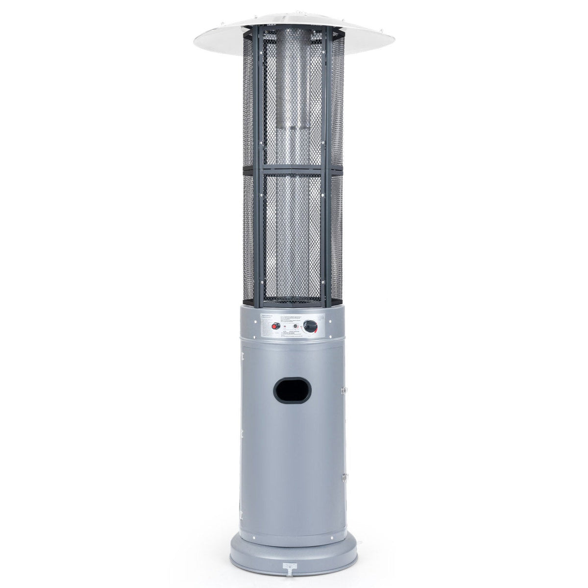 Propane Patio Heater with Glass Tube & Tilt Protection