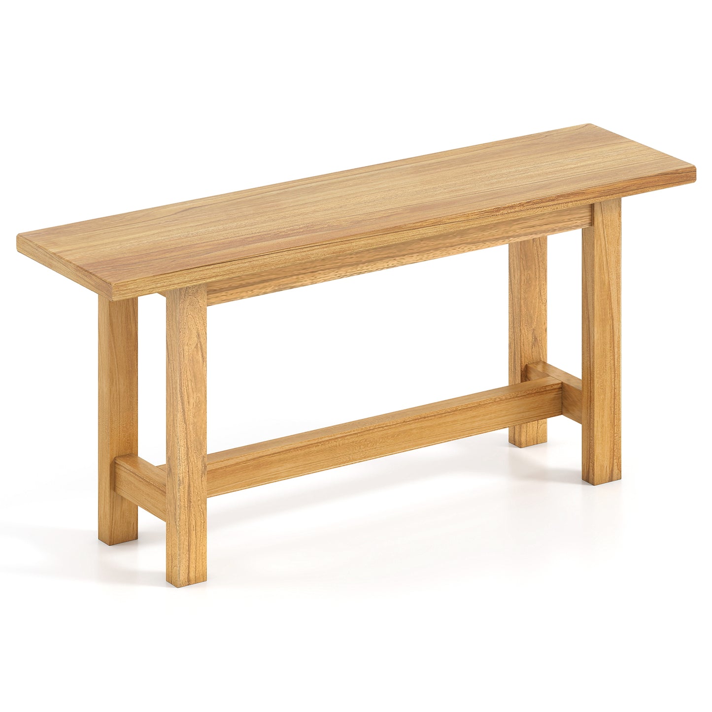 Teak Wood Outdoor Bench for Porch and Patio - 40 Inch