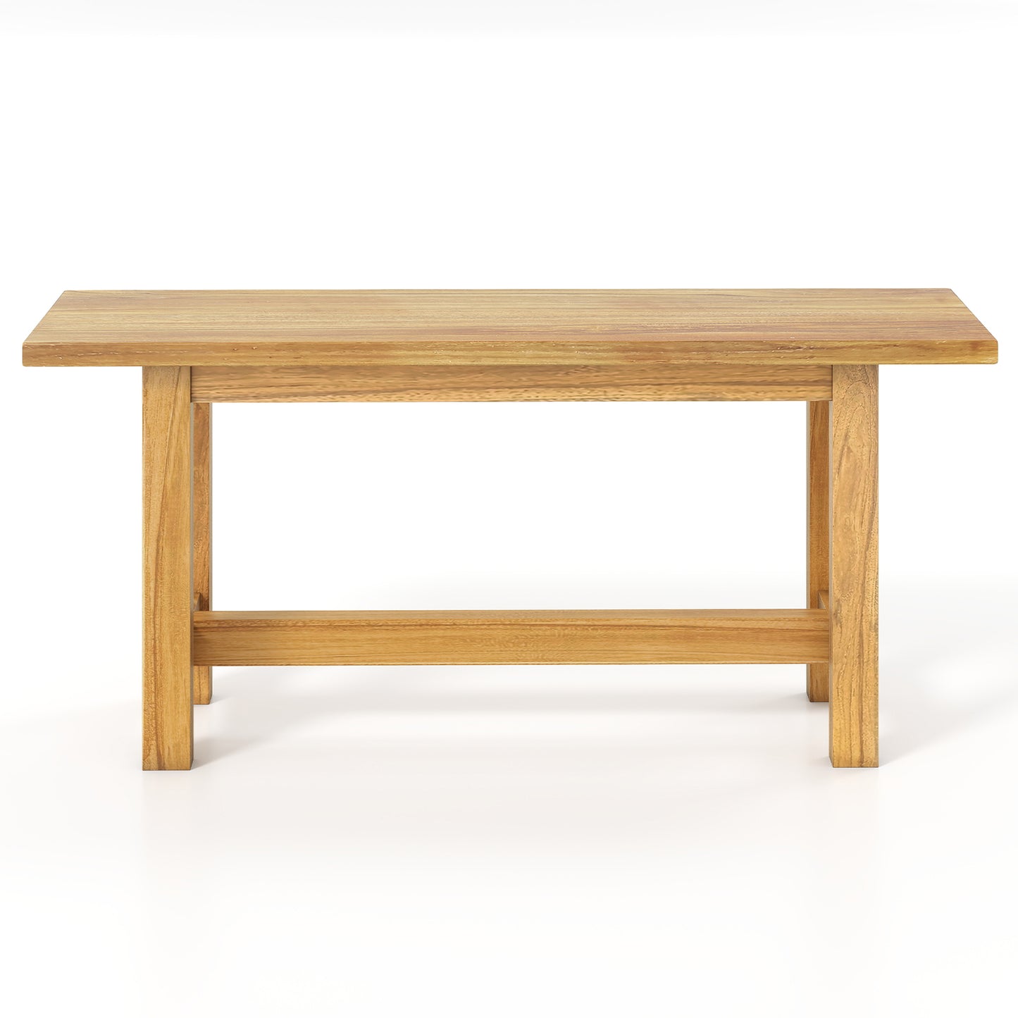 Teak Wood Outdoor Bench for Porch and Patio - 40 Inch