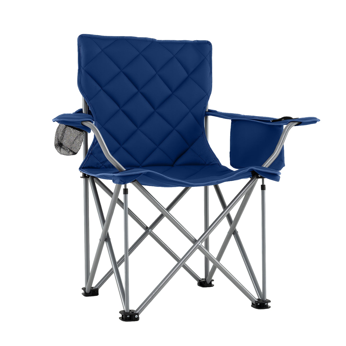 Oversized Folding Camping Chair with Cooler - 500 lbs Capacity