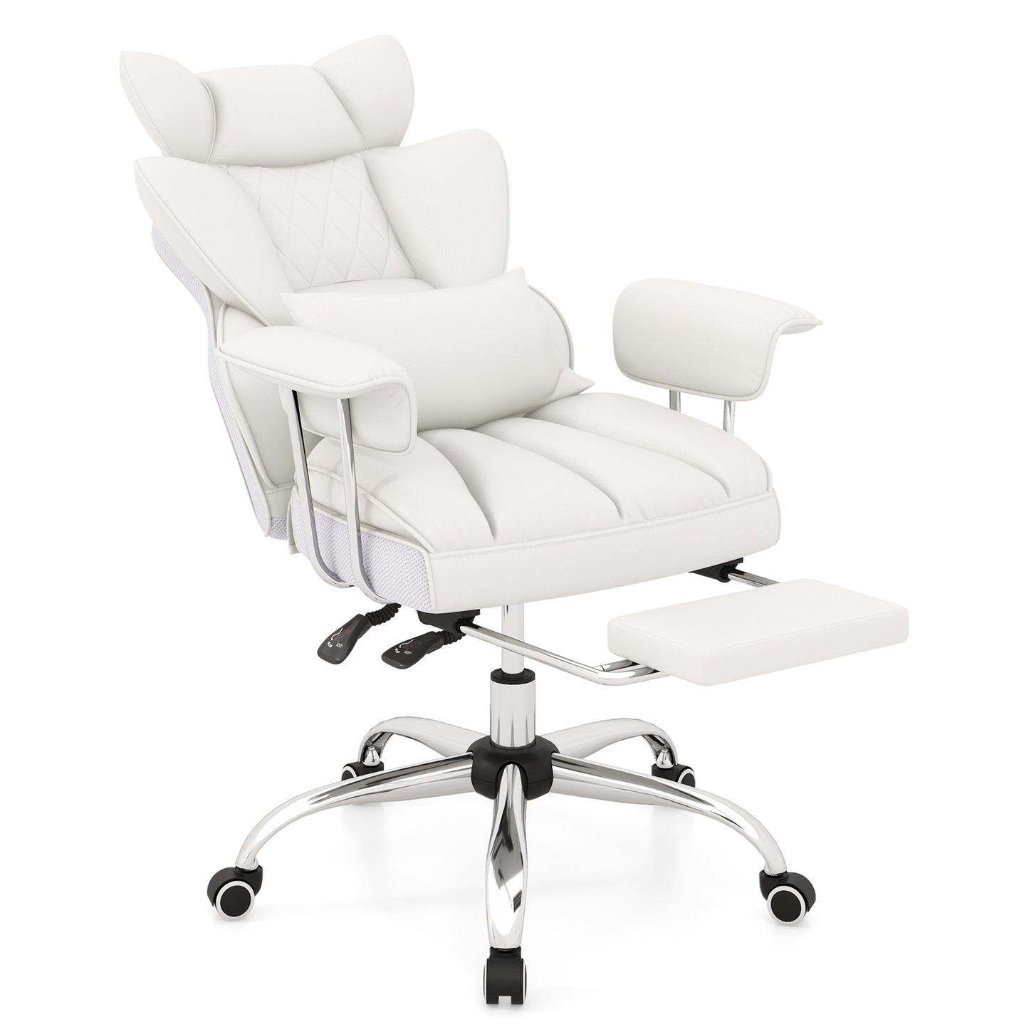 Big and Tall Executive Office Chair with Footrest