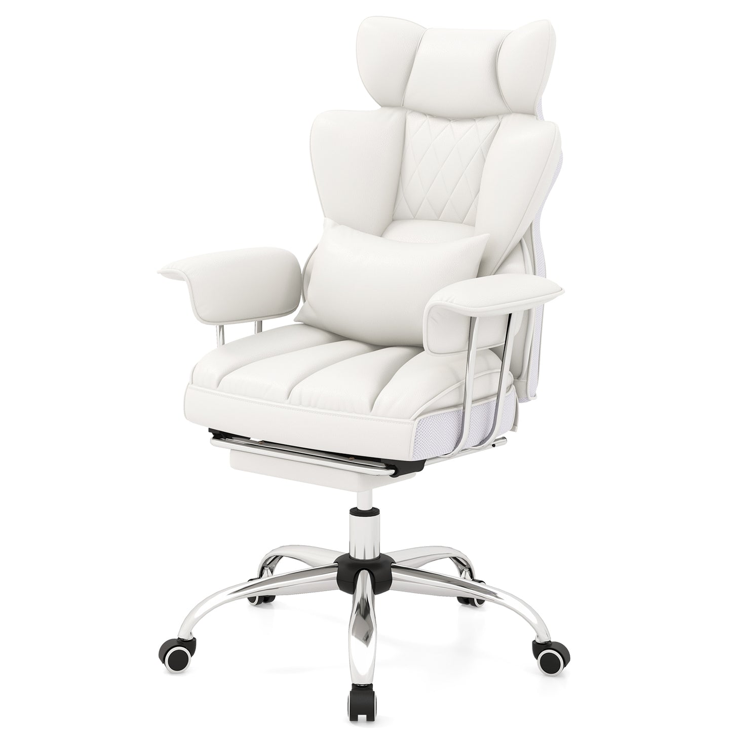Big and Tall Executive Office Chair with Footrest